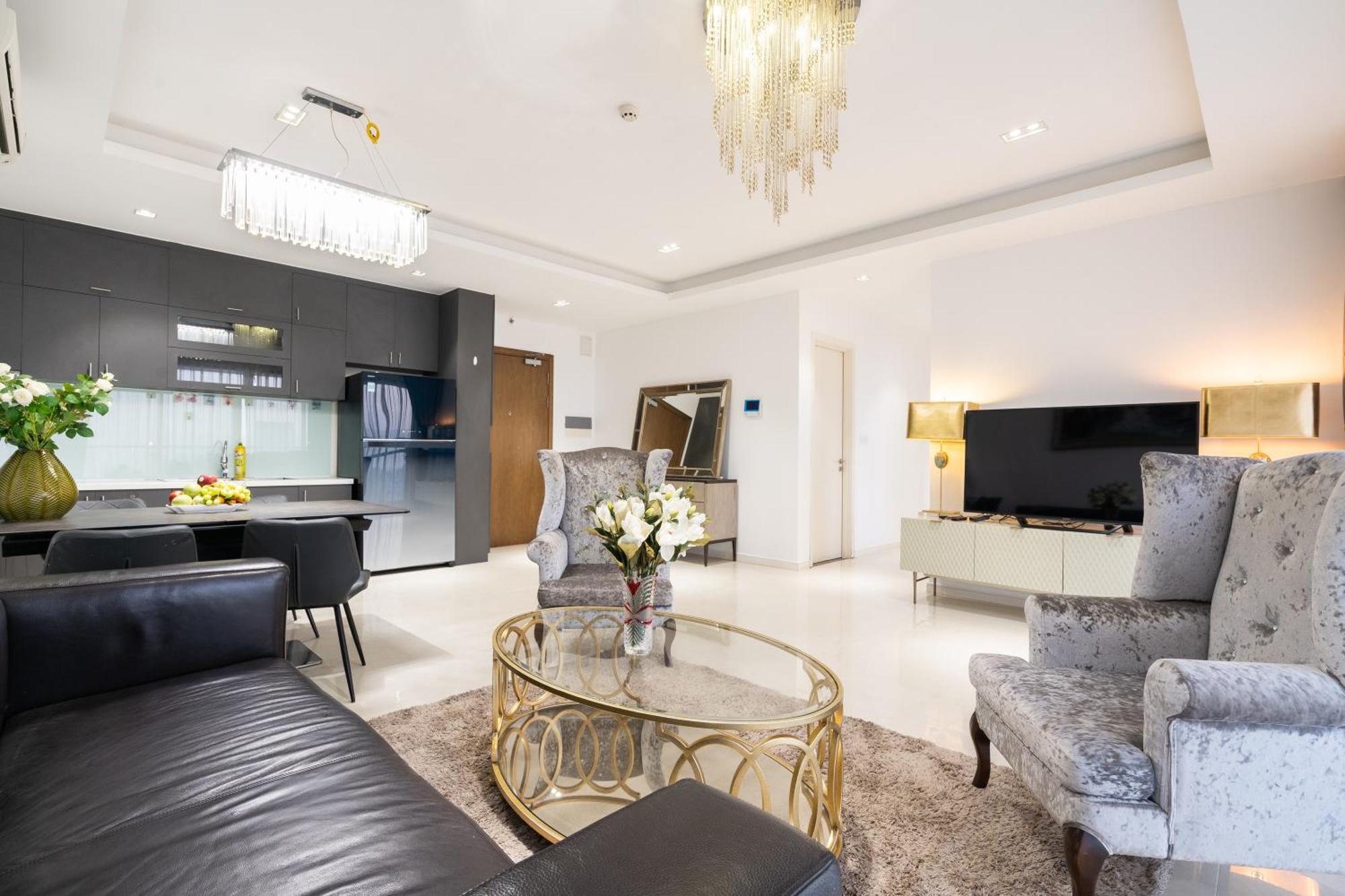 הו צ'י מין סיטי Kala Rivergate Apartments Near Ben Thanh מראה חיצוני תמונה
