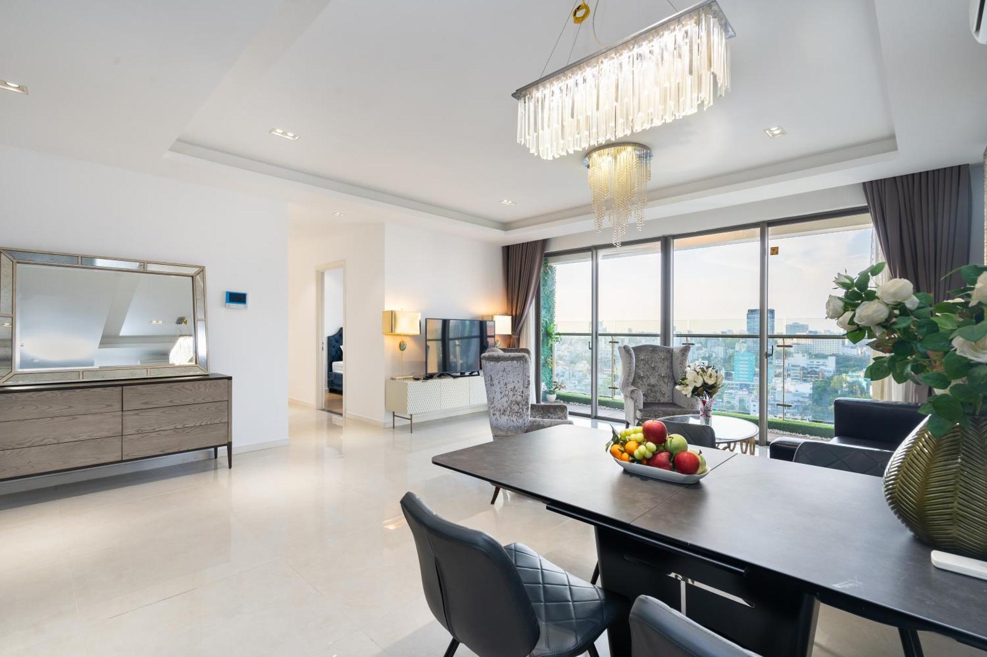 הו צ'י מין סיטי Kala Rivergate Apartments Near Ben Thanh מראה חיצוני תמונה
