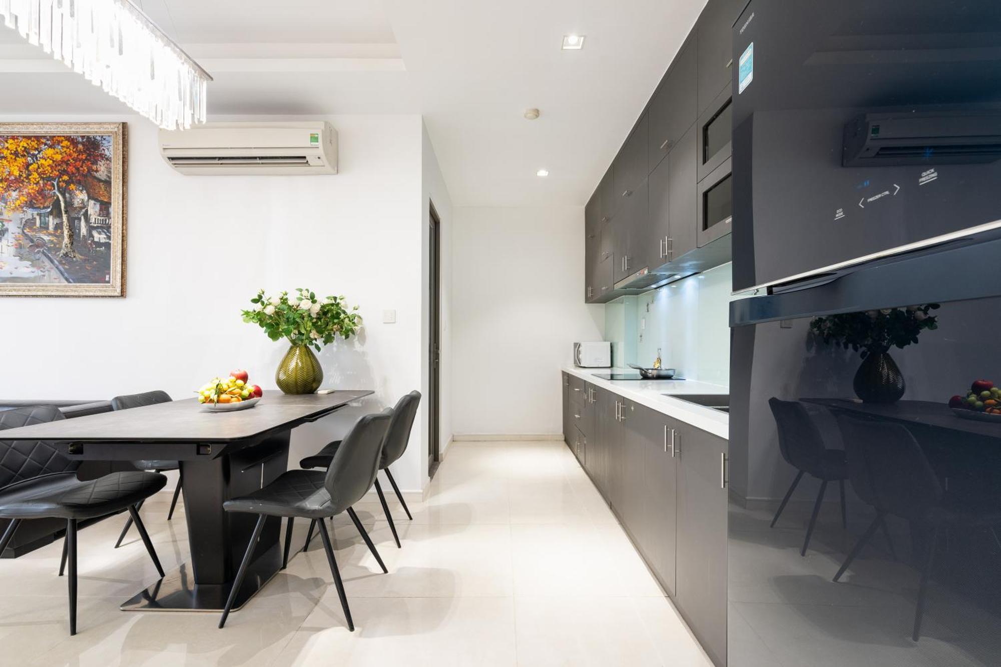 הו צ'י מין סיטי Kala Rivergate Apartments Near Ben Thanh מראה חיצוני תמונה