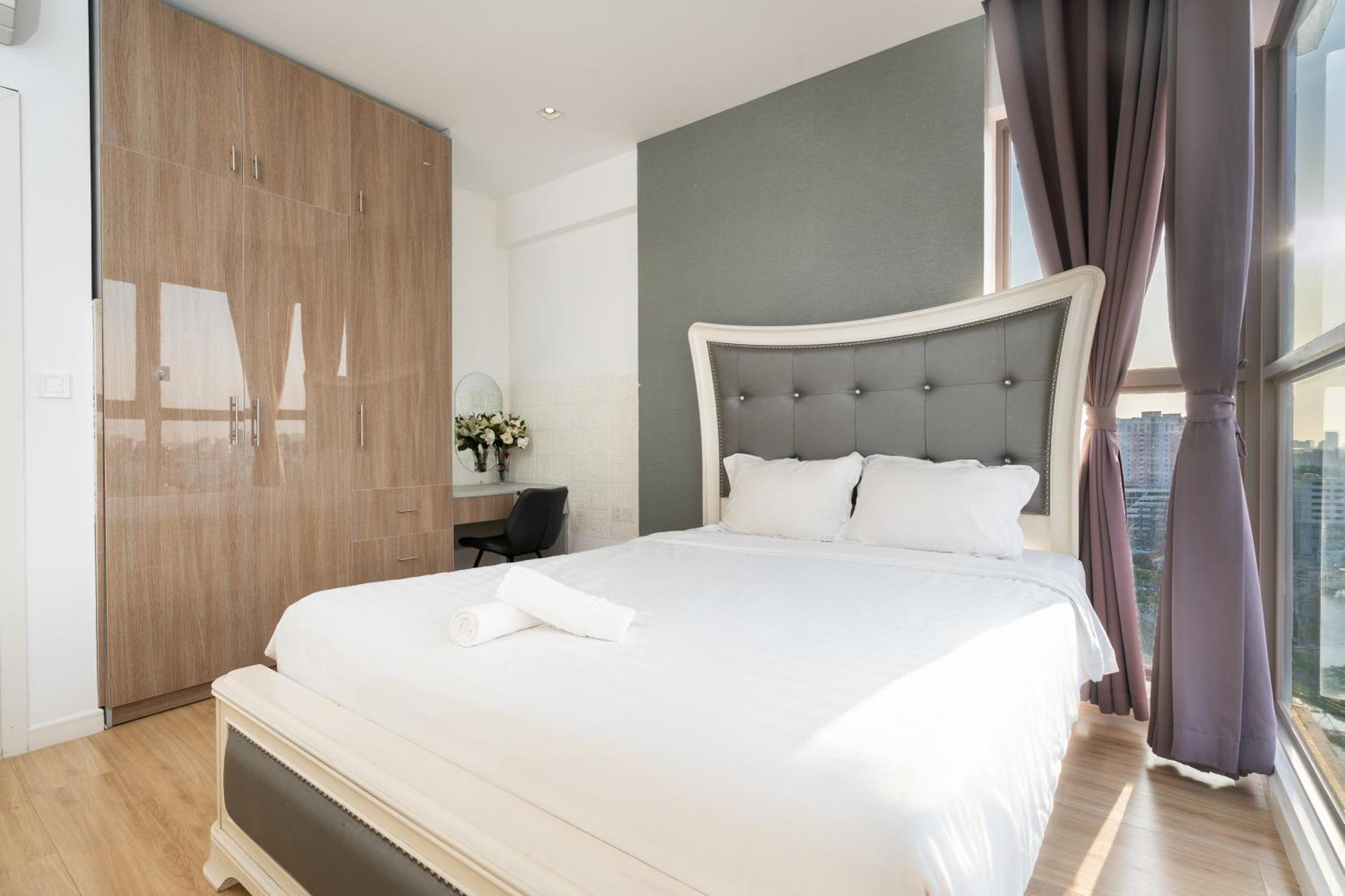 הו צ'י מין סיטי Kala Rivergate Apartments Near Ben Thanh מראה חיצוני תמונה