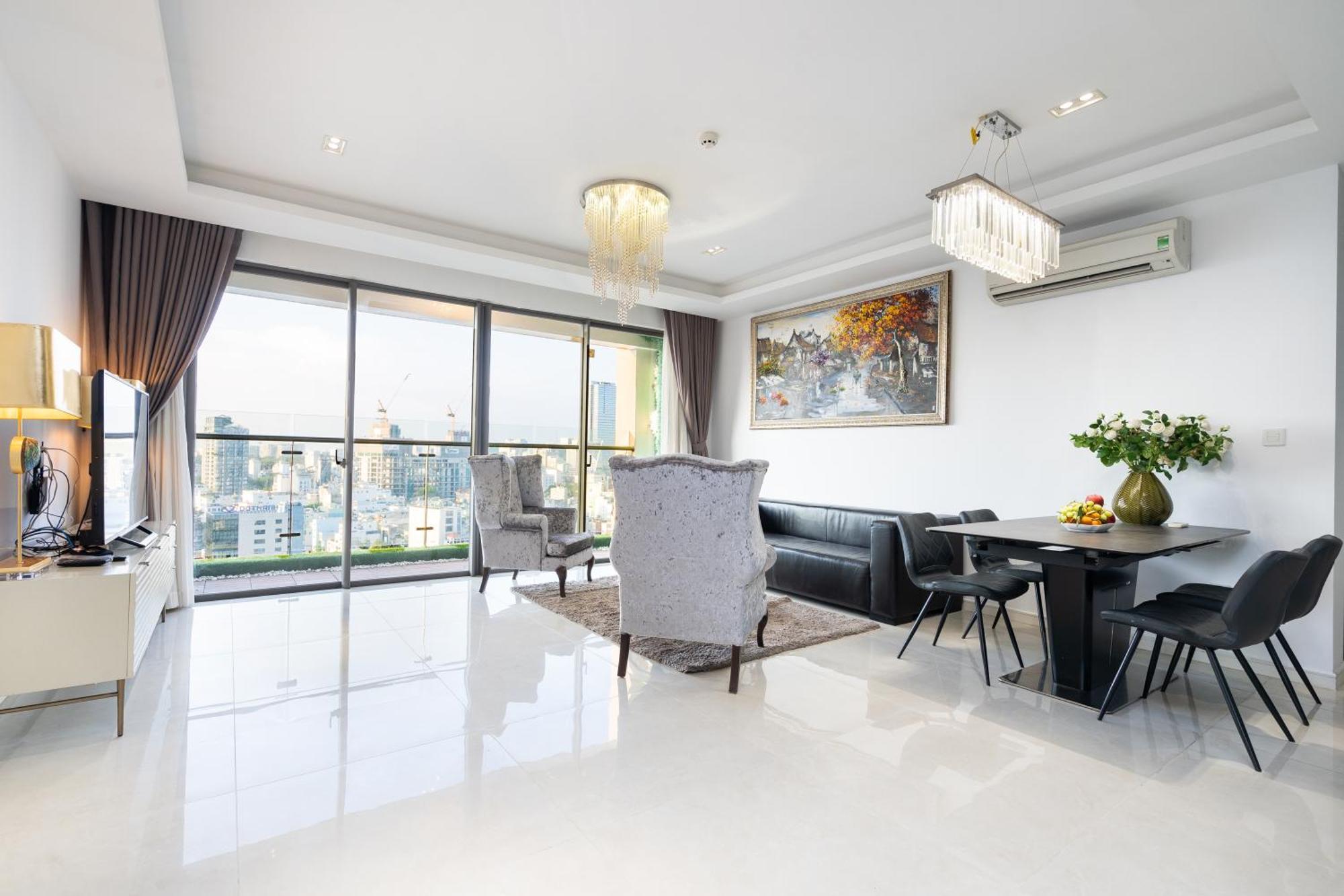 הו צ'י מין סיטי Kala Rivergate Apartments Near Ben Thanh מראה חיצוני תמונה