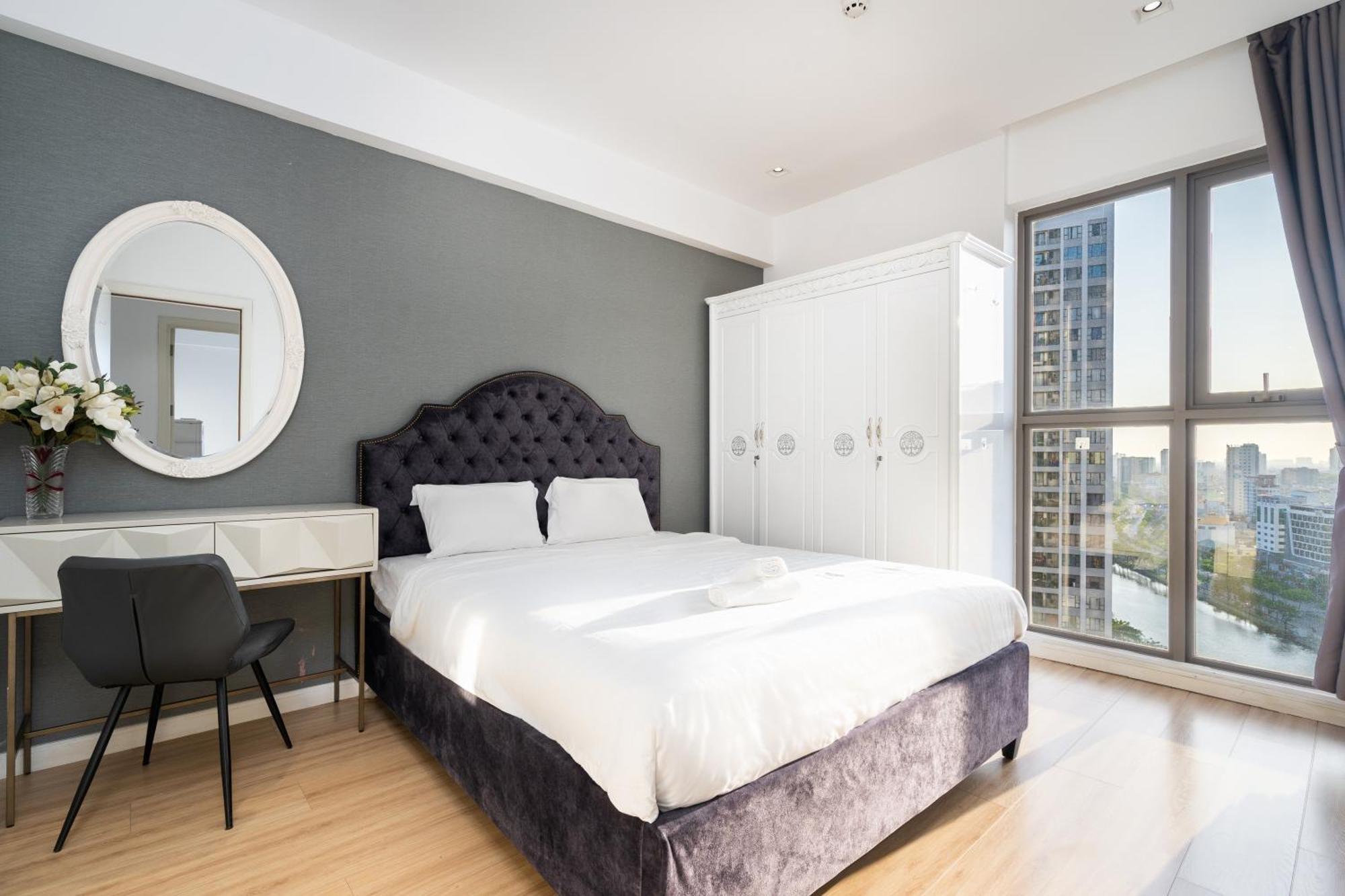 הו צ'י מין סיטי Kala Rivergate Apartments Near Ben Thanh מראה חיצוני תמונה