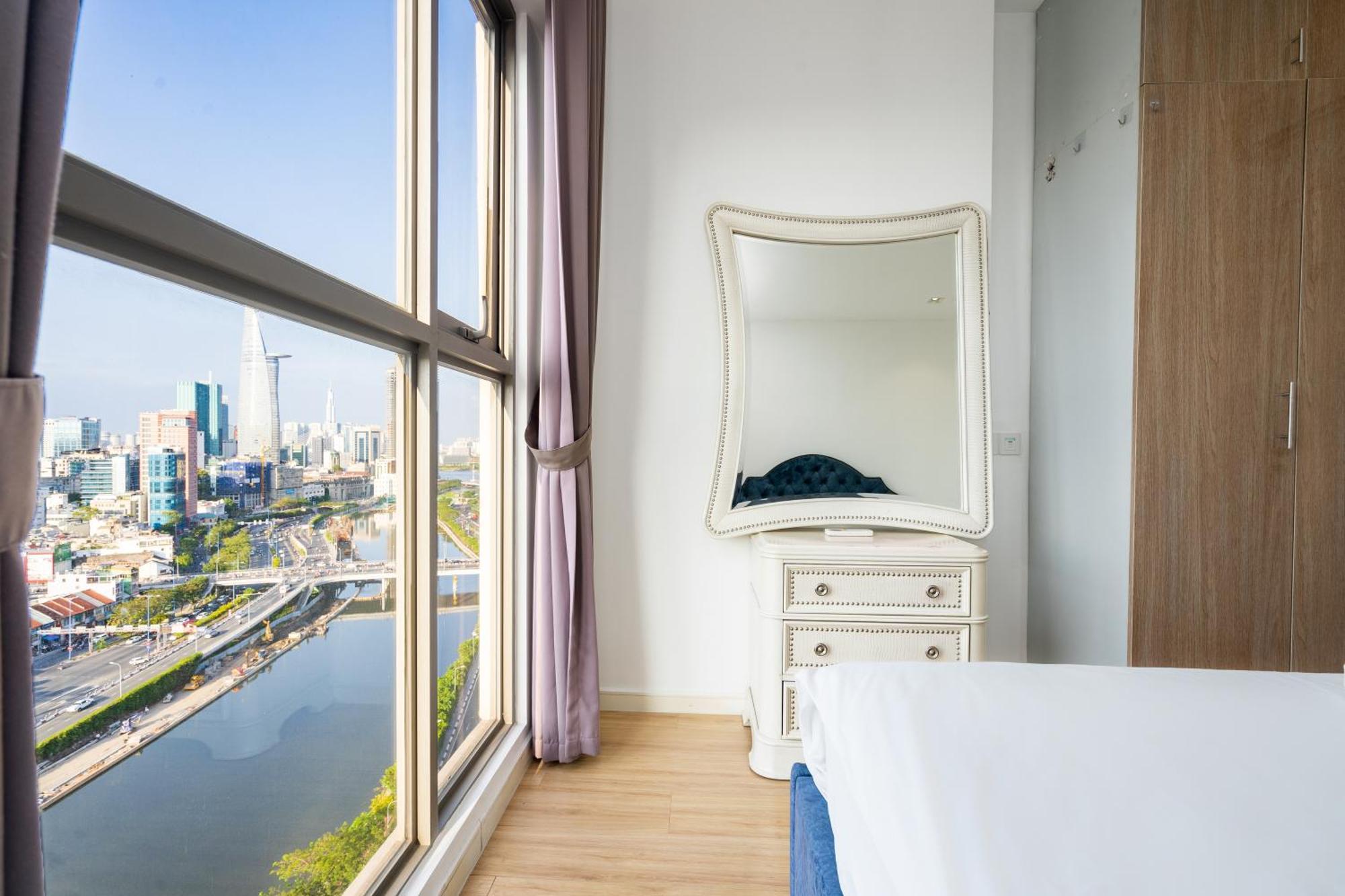 הו צ'י מין סיטי Kala Rivergate Apartments Near Ben Thanh מראה חיצוני תמונה
